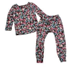 Cozys Floral Pajama Set